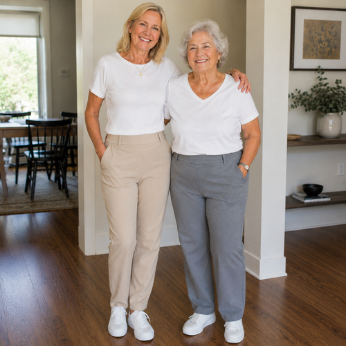 EVELLE Ultra-Stretch Comfort Pants